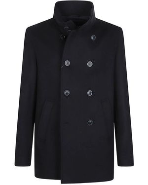 Herno Double-Breasted Coats - Azul