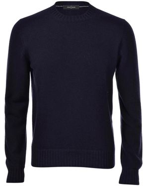 Gran Sasso Round-Neck Knitwear - Blue