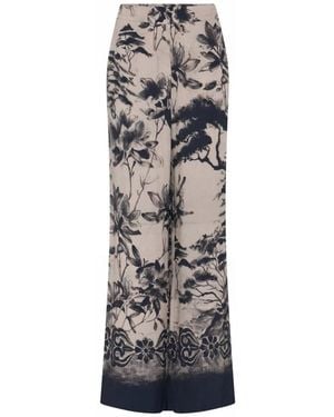 GUSTAV Wide Trousers - Grigio