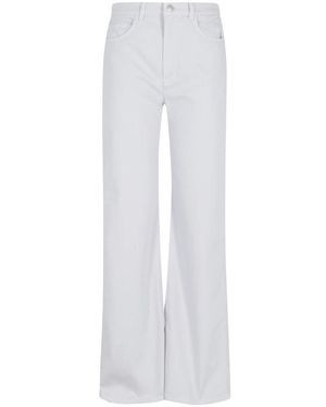 Seventy Straight Trousers - Blanco