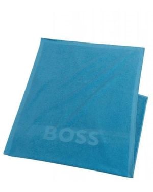 BOSS Beach Towel Solid - Blau