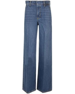 FRAME Wide Jeans - Blue