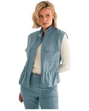 Maicazz Steff Gilet - Blau