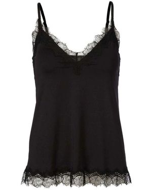 Rosemunde Sleeveless Tops - Black