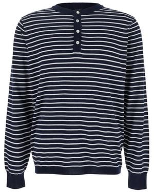 AFTER PRAY Round-Neck Knitwear - Azul