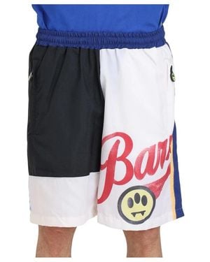 Barrow Nylon Bermuda Shorts - Blau