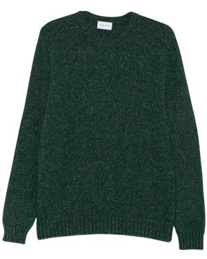 Scaglione Round-Neck Knitwear - Green