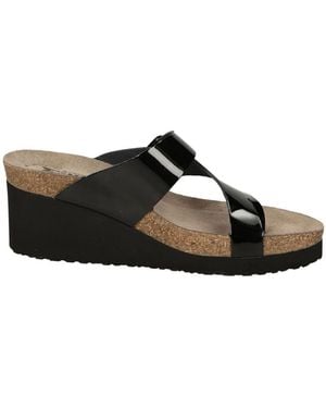 Mephisto Schwarze Keilsandalen