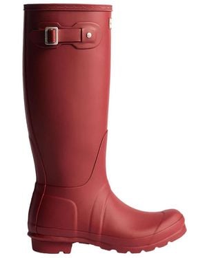 HUNTER Rain Boots - Rojo