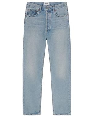 Agolde Rechte Jeans - Blauw