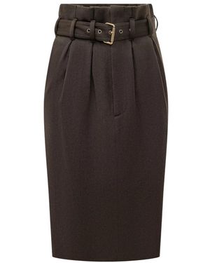 Etro Rokken ,Bruin ,Midi Rok