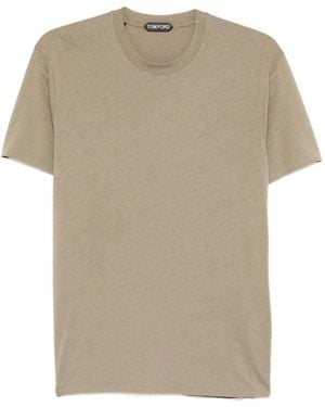 Tom Ford T-Shirts - Natural