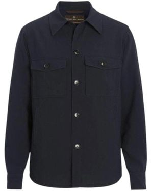 Oscar Jacobson Light Jackets - Blue