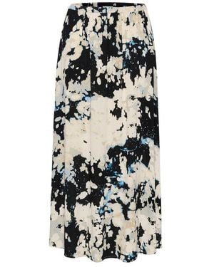 Soaked In Luxury Maxi Skirts - Black