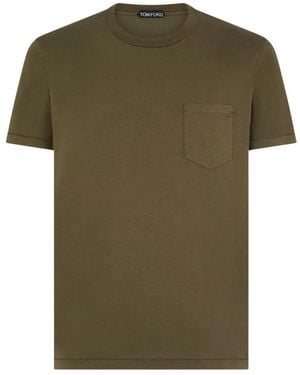 Tom Ford T-Shirts - Groen