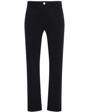 Giorgio Armani Straight Trousers - Blue