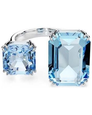 Swarovski Millenia Open Ring - Blauw