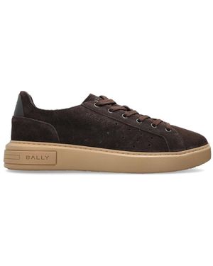Bally Schoenen ,Bruin ,Leer Lift Sportschoenen - Zwart