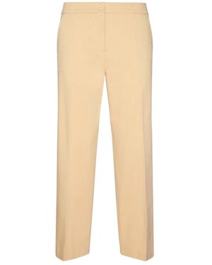 Elena Miro Wide Trousers - Natural