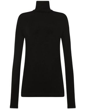 Wolford Aurora Top Long Sleeves - Black