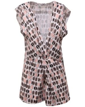 Kangra Sleeveless Tops - Multicolor
