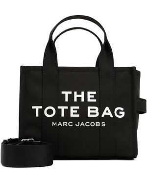 Marc Jacobs Tassen ,Zwart ,Katoen De Kleine Tote Bag