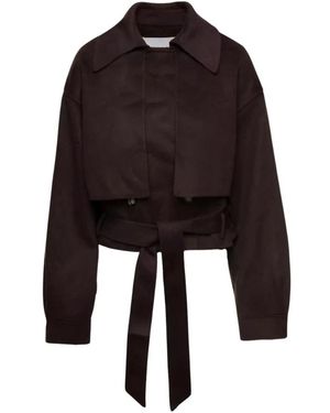Nanushka Light Jackets - Negro