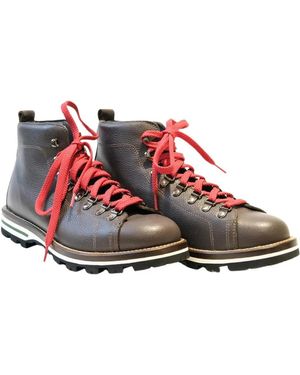 Monpiz Stijlvolle Leren Schoenen Voor Mannen - Rood