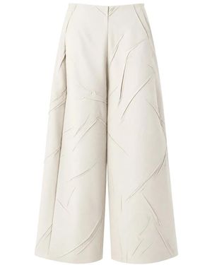 MEIMEIJ Wide Trousers - White