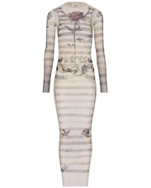 Jean Paul Gaultier Maxi Dresses - White