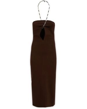 The Attico Midi Dresses - Brown