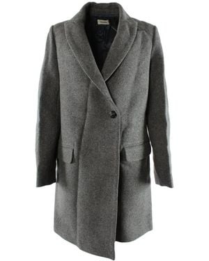 Zadig & Voltaire Double-Breasted Coats - Grey