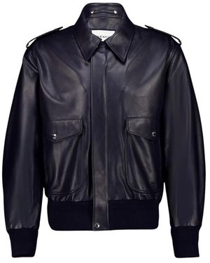 Givenchy Leather Jackets - Azul