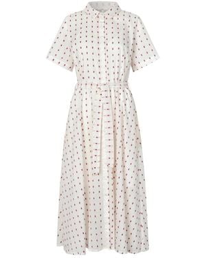 Lolly's Laundry Shirt Dresses - Blanc