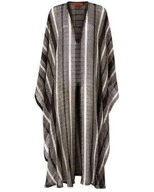 Missoni Badmode ,Veelkleurig ,Katoen Caftano Lungo - Bruin