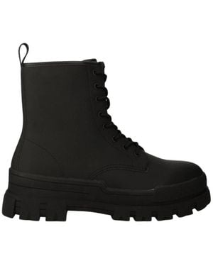 Guess Lace-Up Boots - Nero