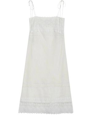 Valentino Midi Kleider - Weiß