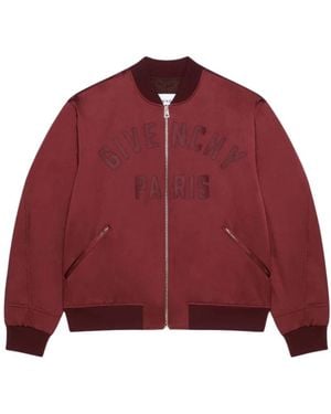 Givenchy Bomber Jackets - Red
