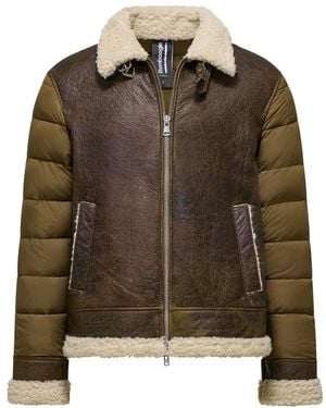 Bomboogie Leather Jackets - Green