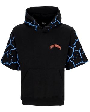 Propaganda Triangle Gorilla Korte Hoodie - Zwart