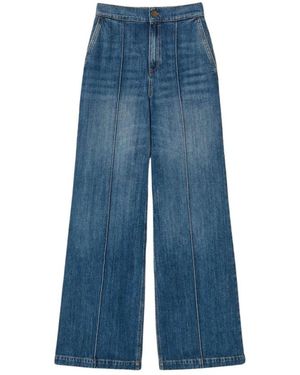 Twinset Wide Jeans - Azul