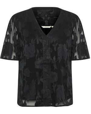 Cream Blouses - Negro