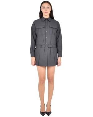 P.A.R.O.S.H. Shirt Dresses - Grey