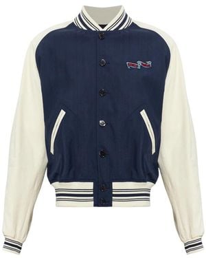 KENZO Bomber Jackets - Blu