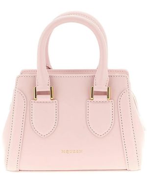 McQueen Tasche Mit Henkel Aus Leder - Pink