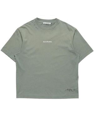 Acne Studios T-Shirts - Grün