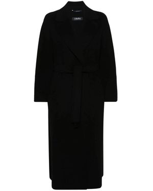 Max Mara Belted Coats - Black