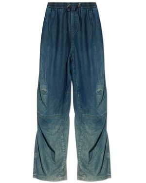 DIESEL Wide Jeans - Blu
