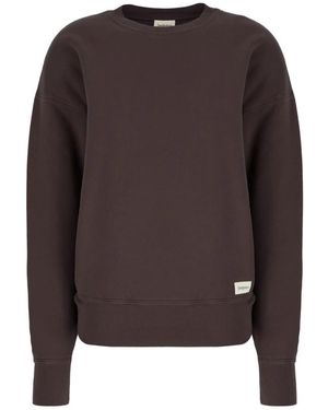Saint Laurent Sweatshirts - Marrón