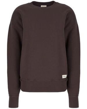 Saint Laurent Sweatshirts - Marrón